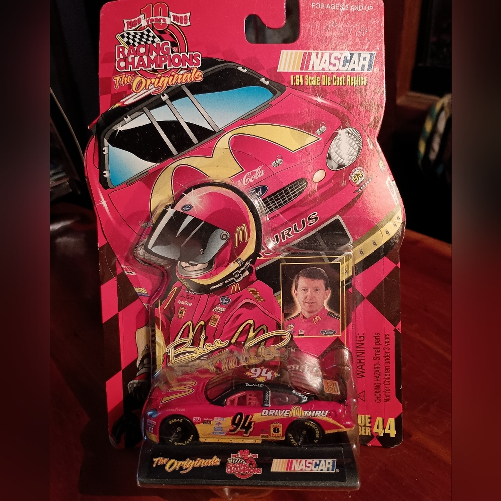 Racing Champions Limited Edition 1999 Nascar #10 Bill Elliott Diecast Is…